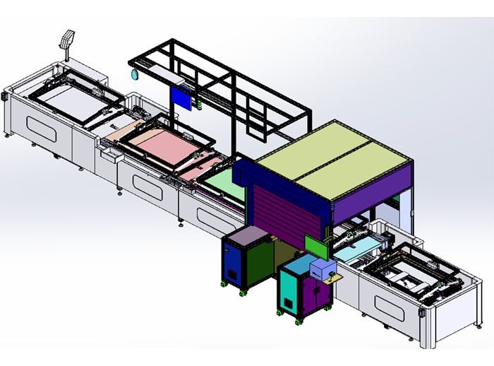 汽车门板组装线